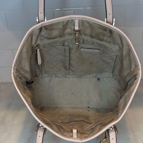 Michael Kors Jet Set Travel Medium Carryall Tote Ballet - Picture 12 of 16